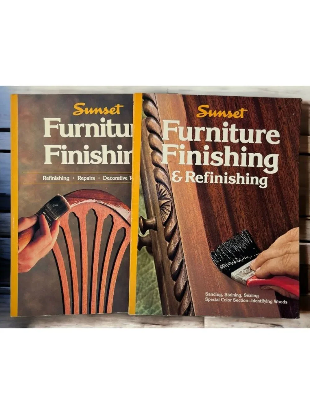 Sunset Furniture Finishing & Refinishing1970s Vintage DIY Woodworking Guides